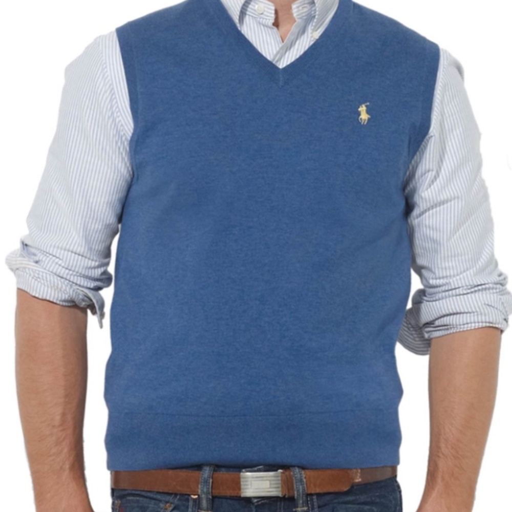 Polo sweater vest